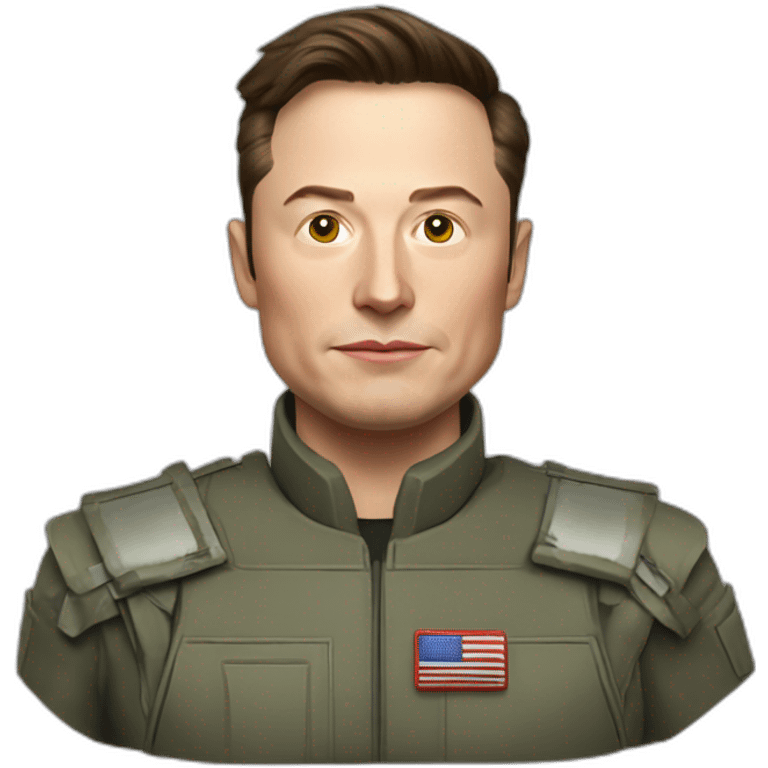 Elon Musk russian solder emoji