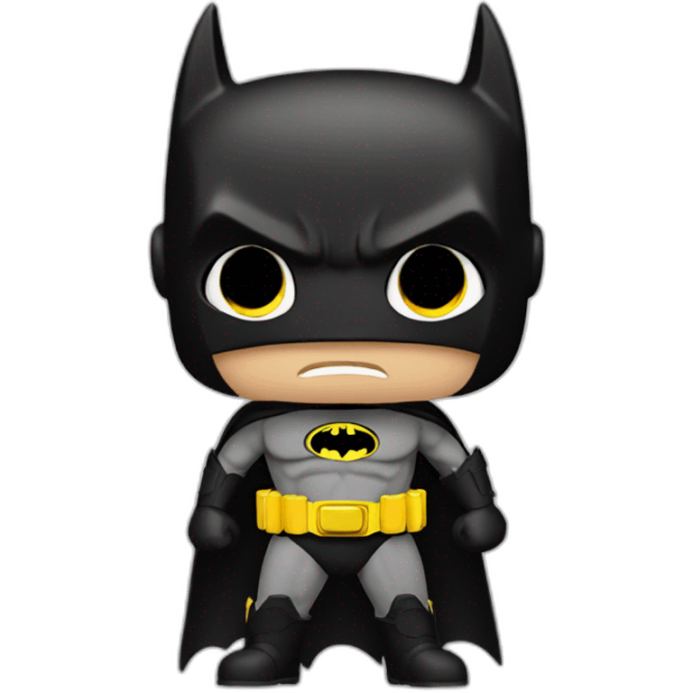 Batman standing position emoji