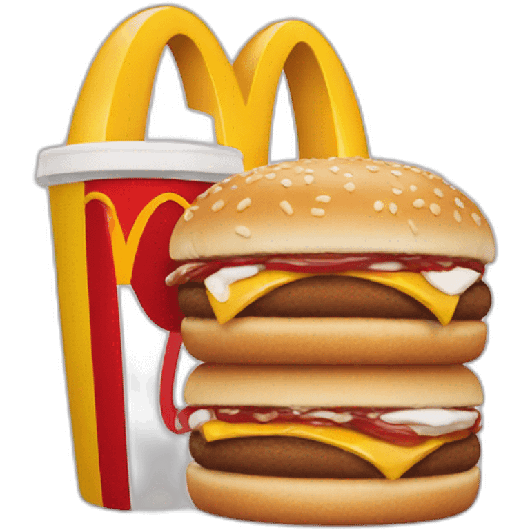 McDonald's logo emoji