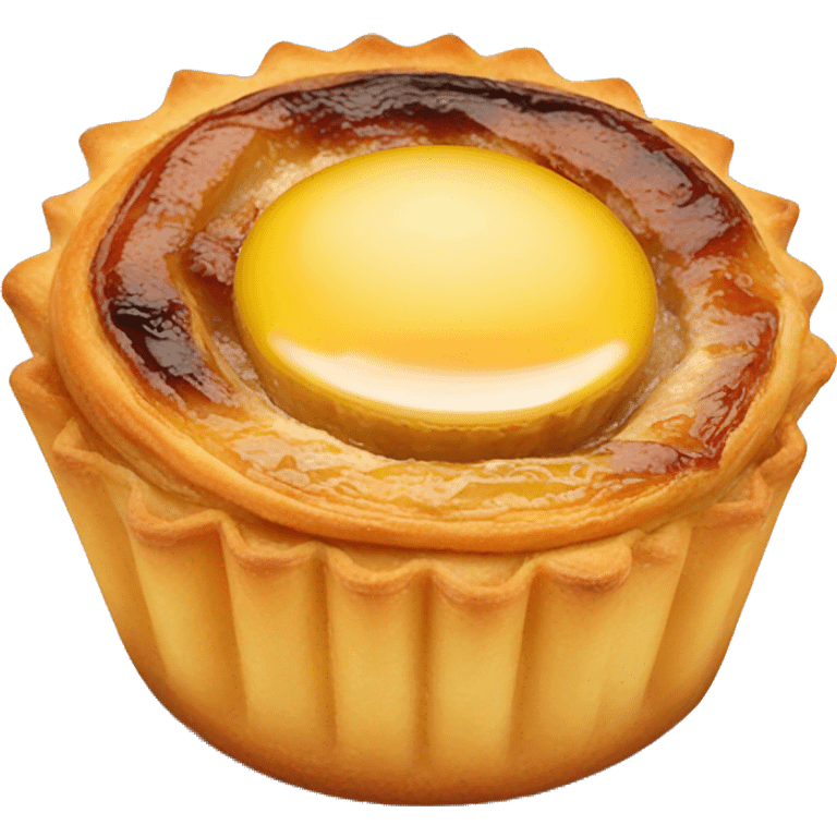 Hong Kong Egg tart emoji