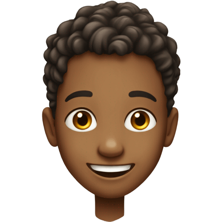 smiling boy portrait realism emoji