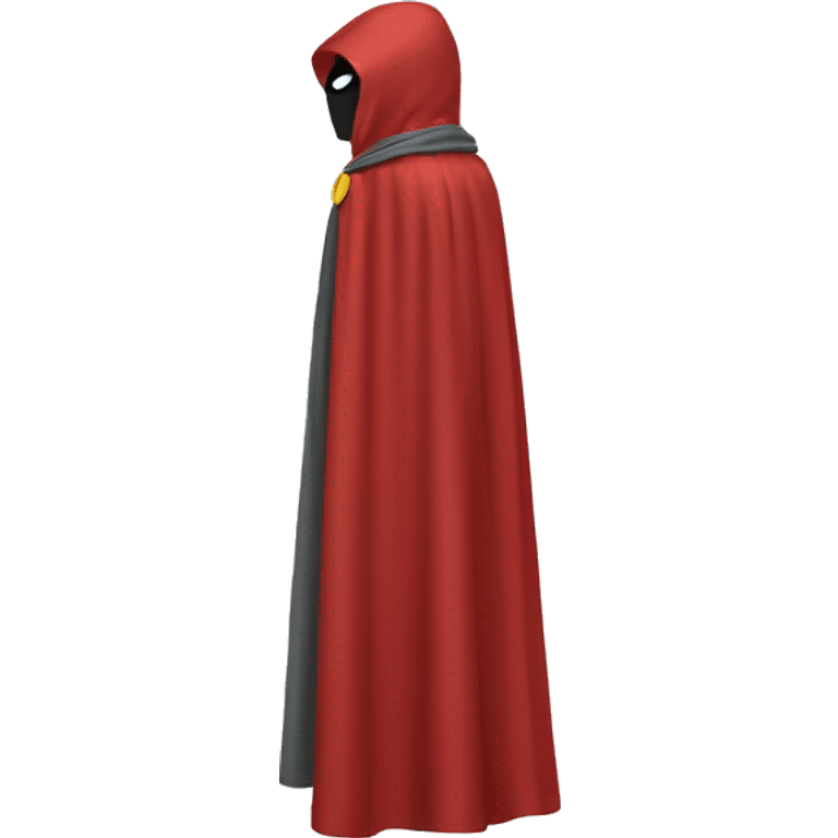 headless super hero cape emoji