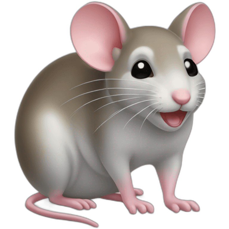 Mouse at pc emoji