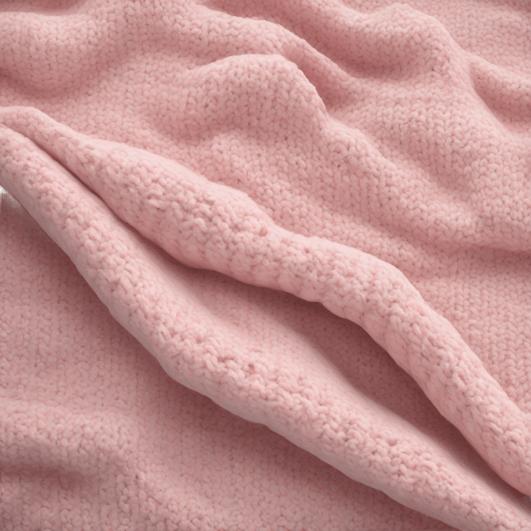 Pink blanket  emoji