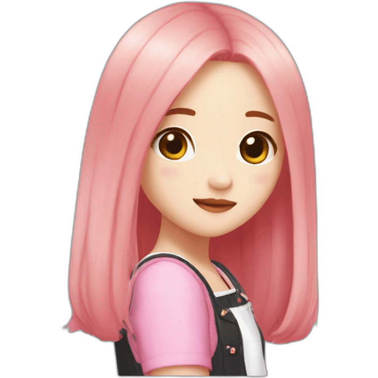 BLACKPINK-rose emoji