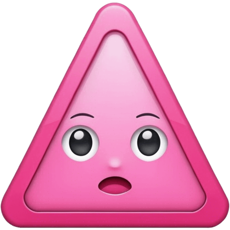 pink alert icon emoji