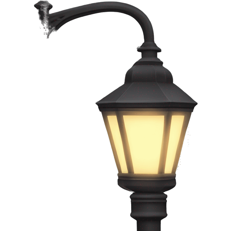 gas lamp streetlight with visible filament emoji