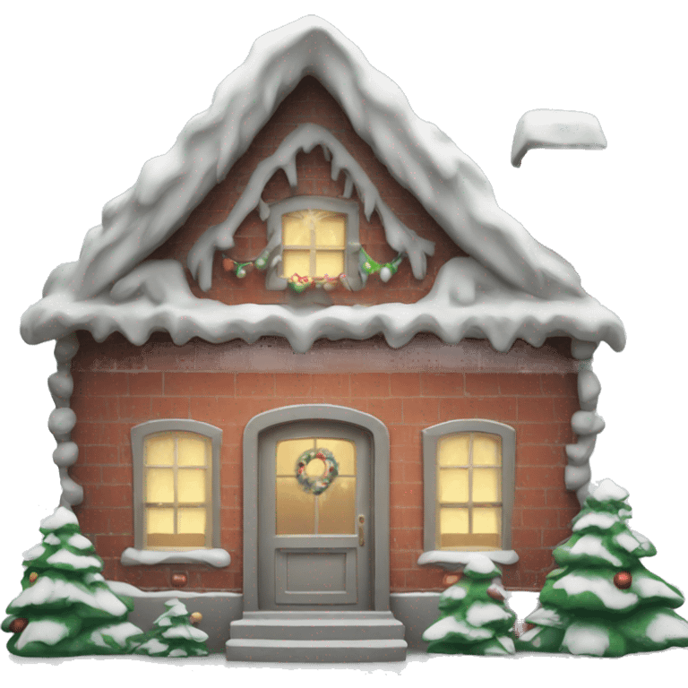 Christmas home emoji