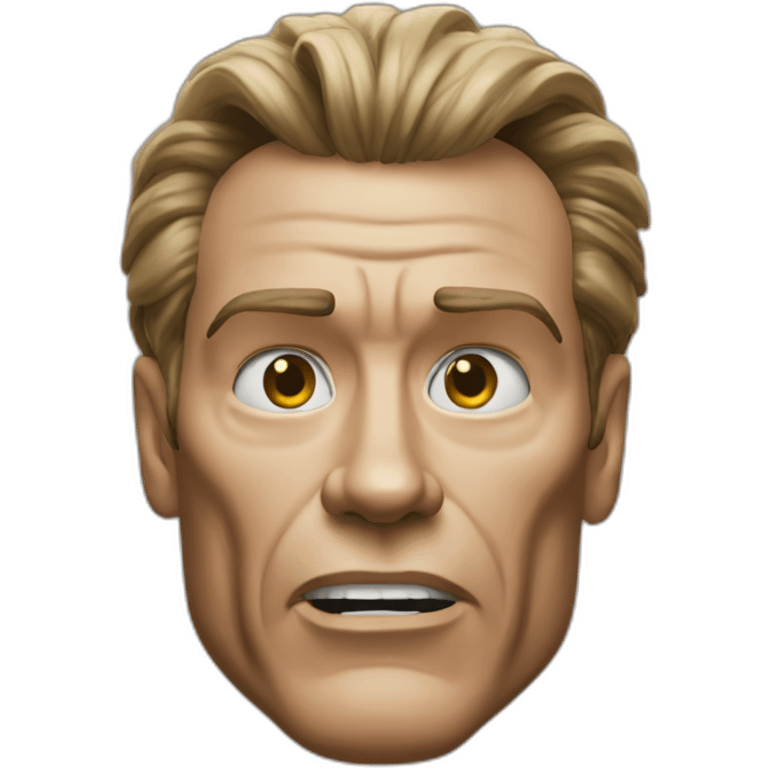 arnold head in total recall emoji