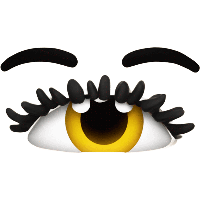 Running mascara emoji