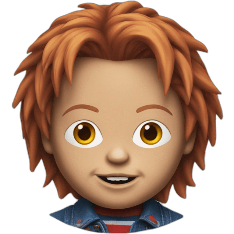 Chucky doll emoji