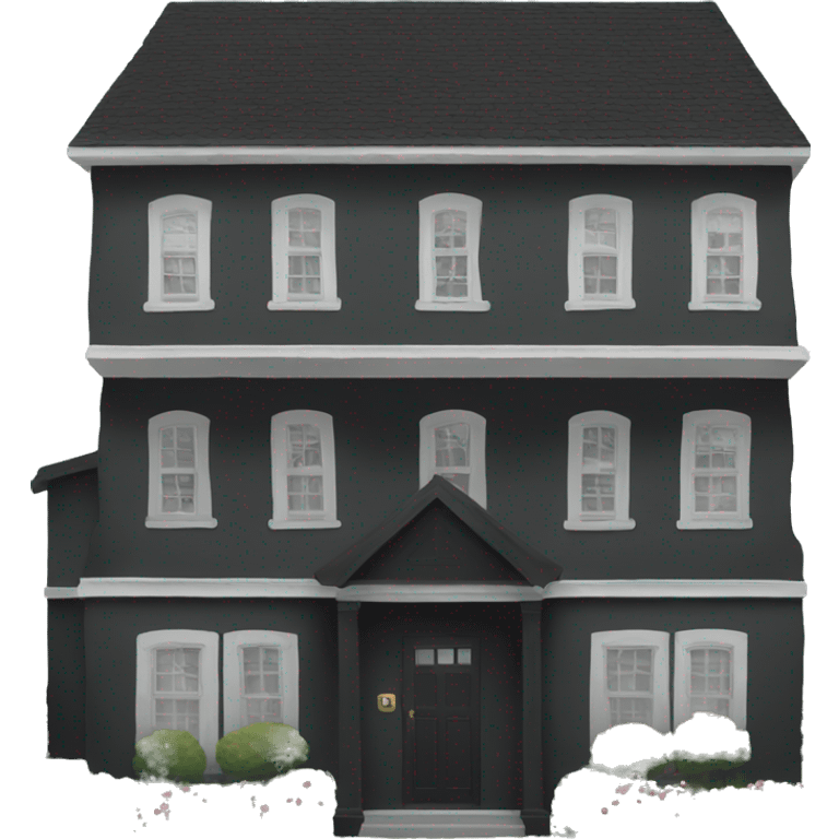 Black house emoji