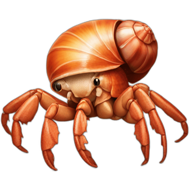 Hermit crab emoji