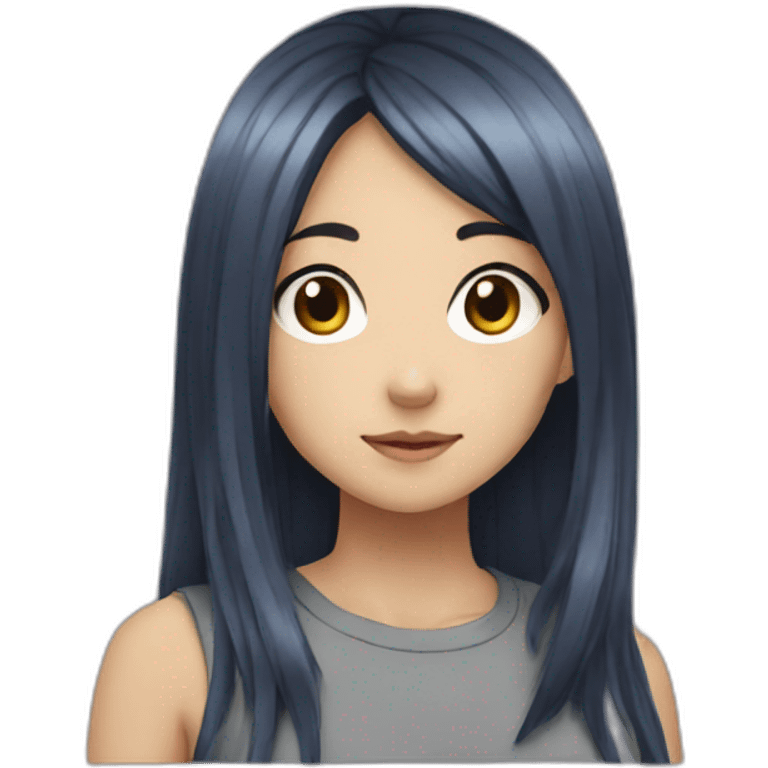 anime girl emoji