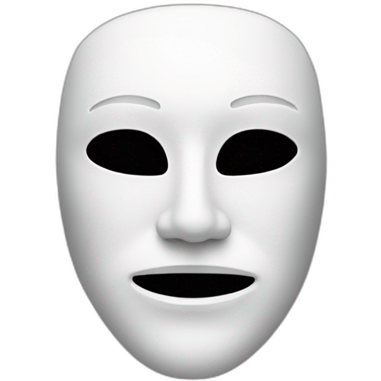 white mask emoji