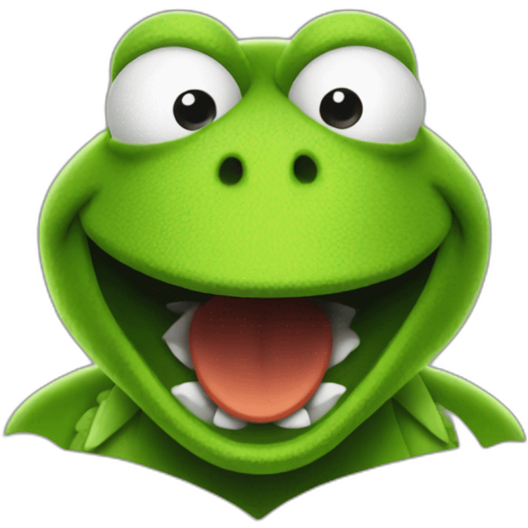 kermit frog angry emoji