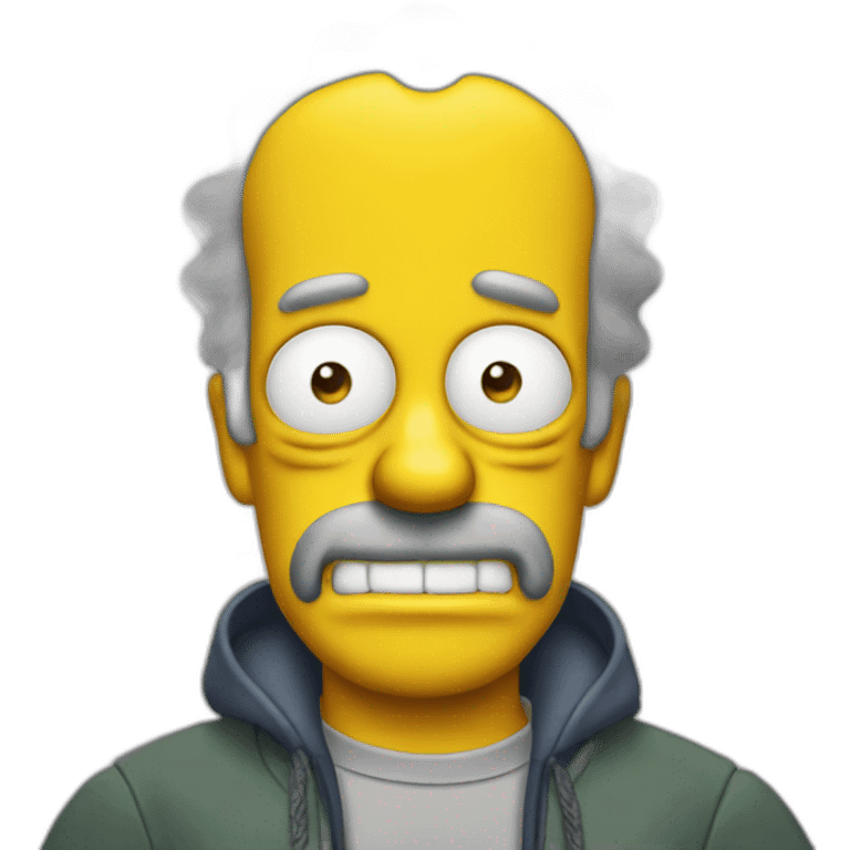 Hommes Simpson emoji