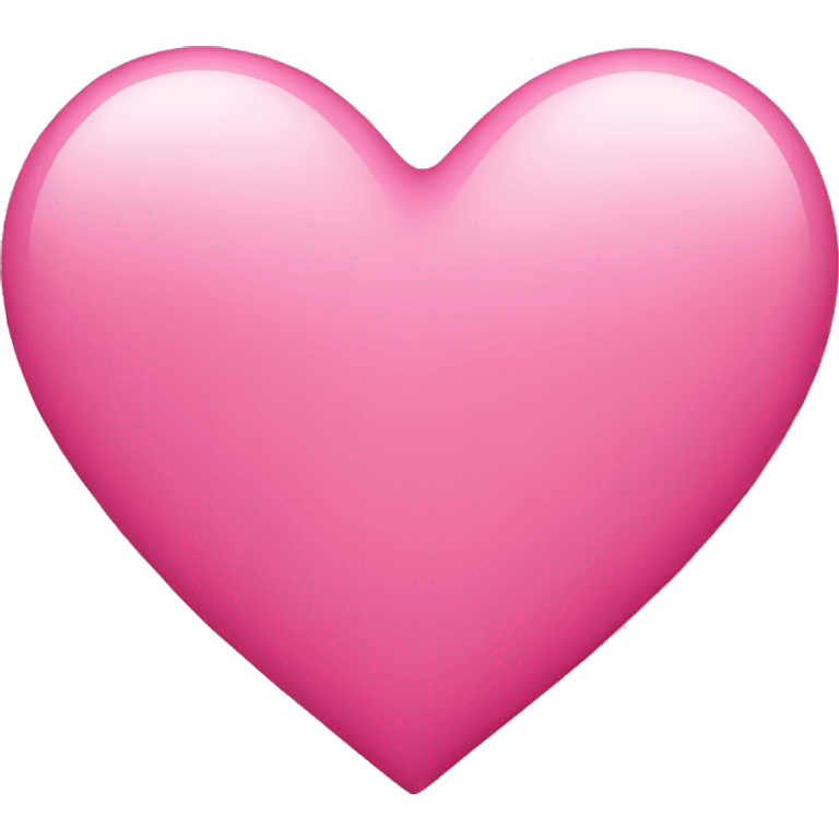 Pink heart  emoji