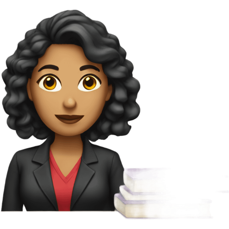 Latina teacher  emoji