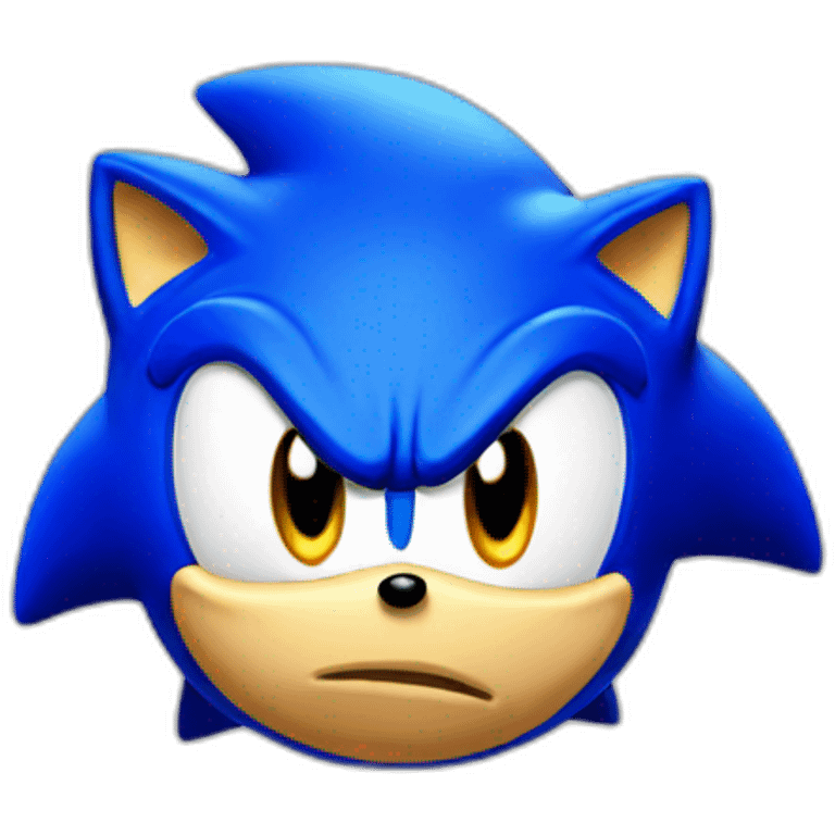 impatient sonic emoji