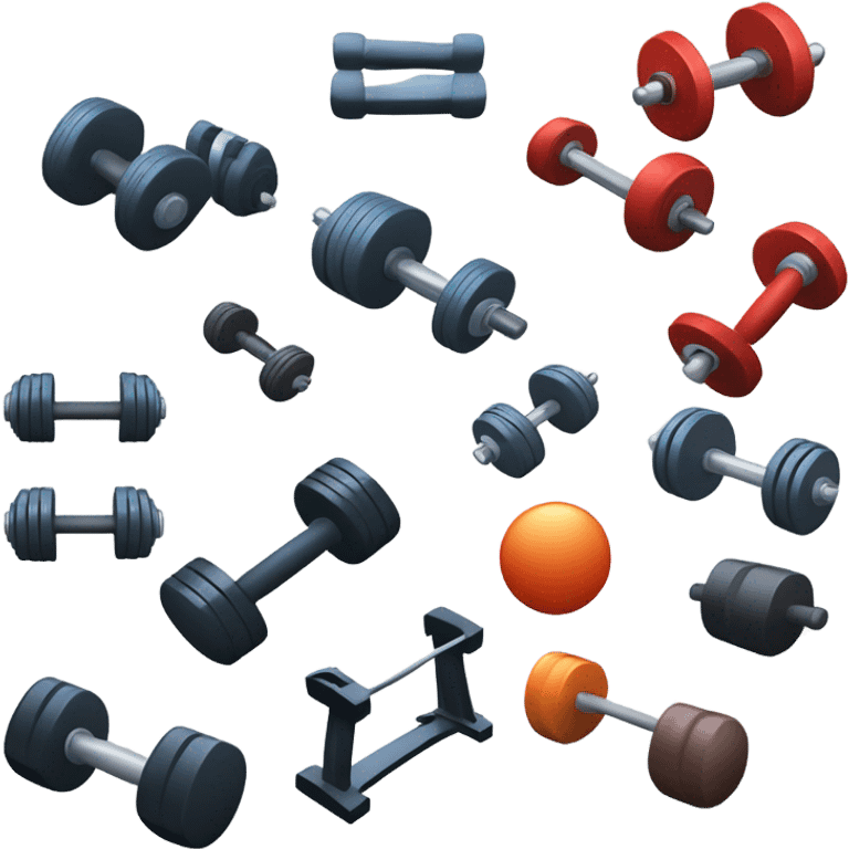 weights for the gym emoji