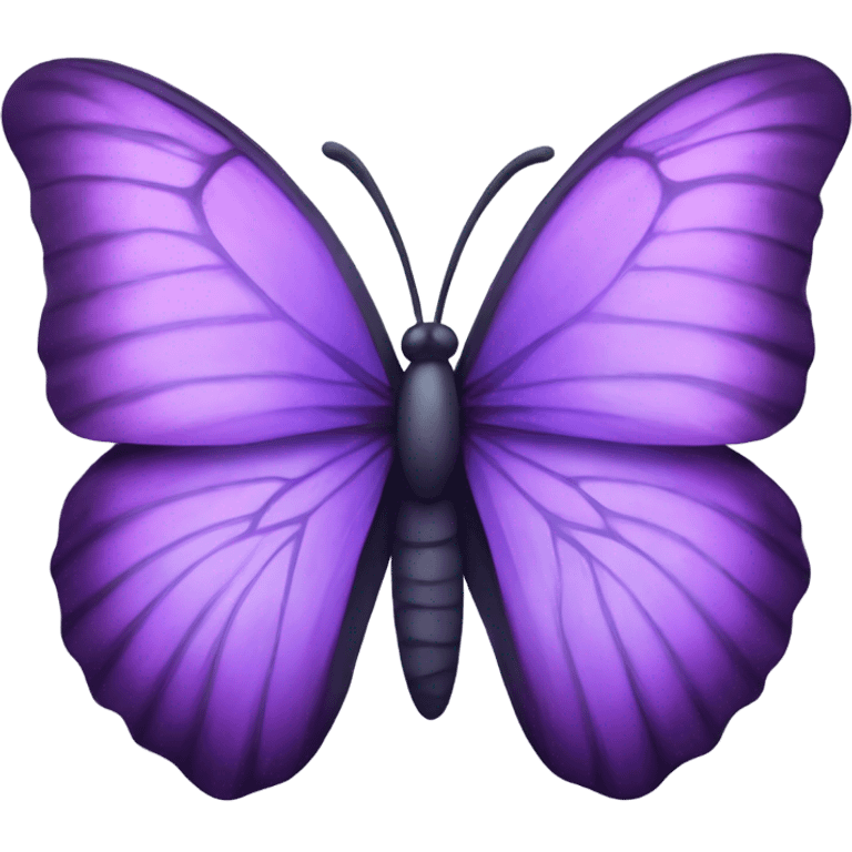 Purple butterfly  emoji