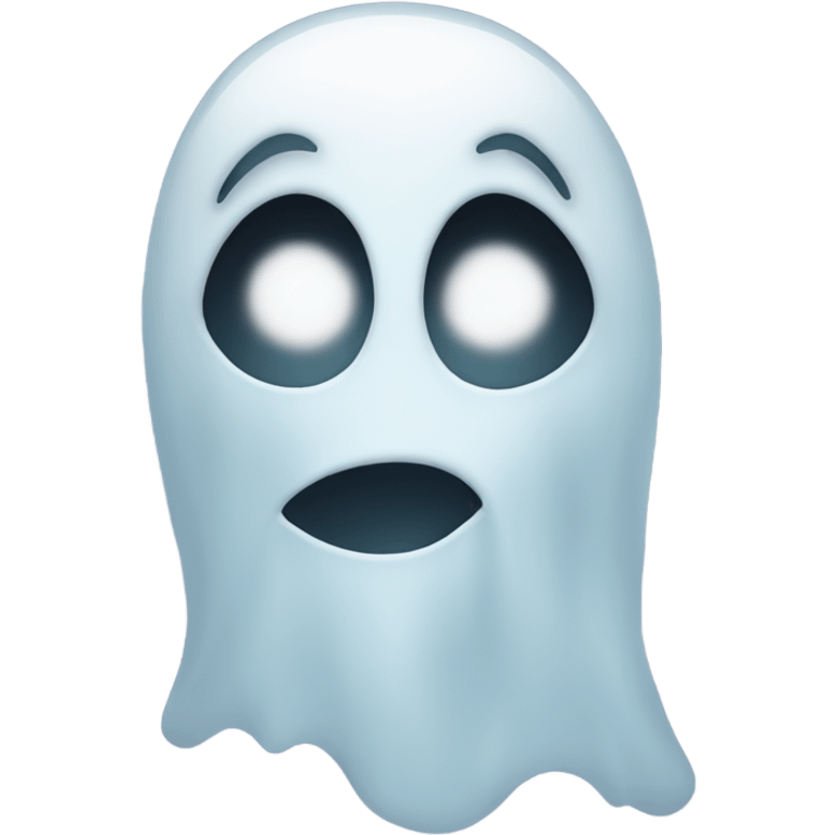 Ghost face emoji