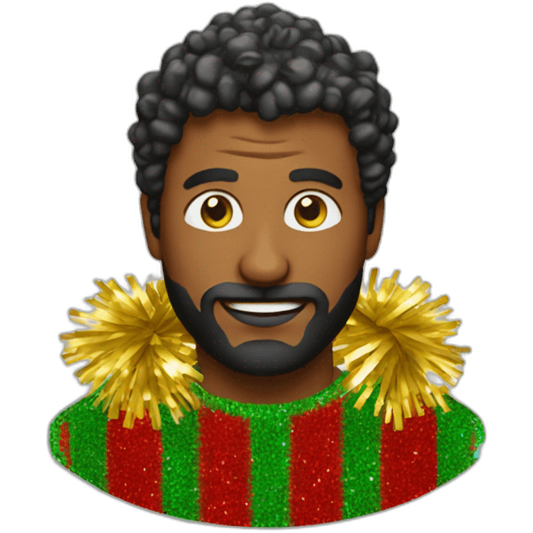 man tinsel emoji