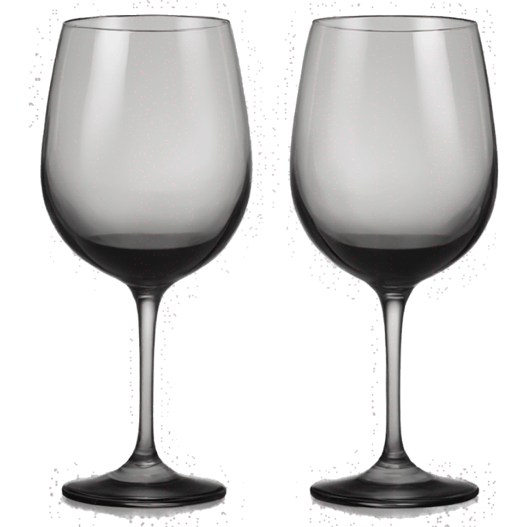 2 aesthetic wine glasses  emoji