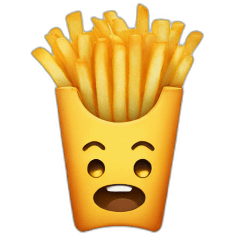 french fries emoji