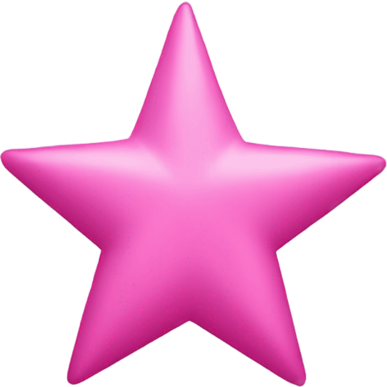 pink star emoji