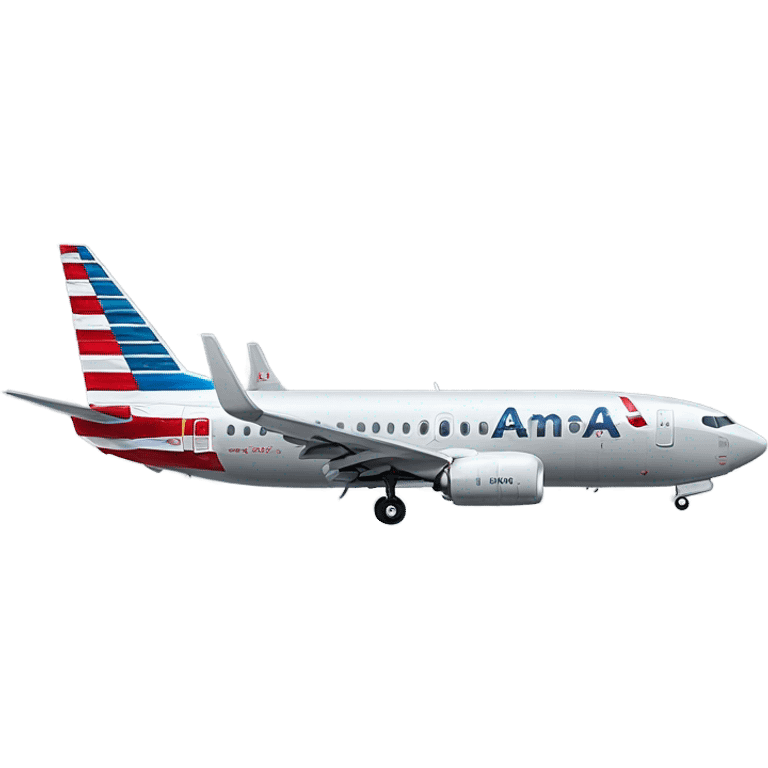 Single American Airlines 737 Max 8 emoji