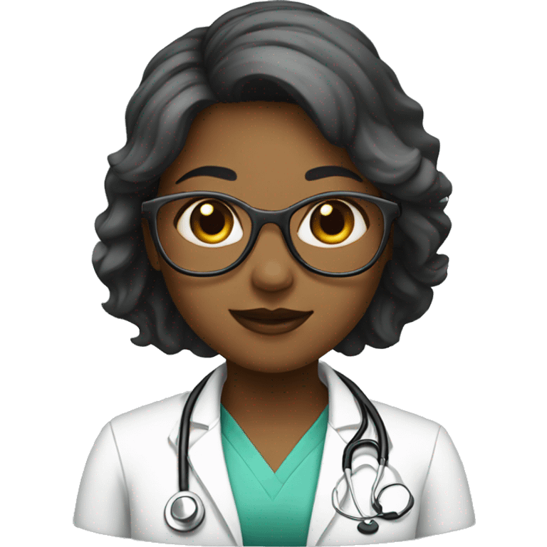 doctor girl emoji