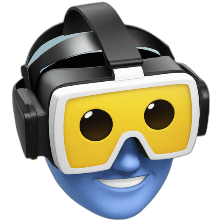 vr headset christmas decoration emoji