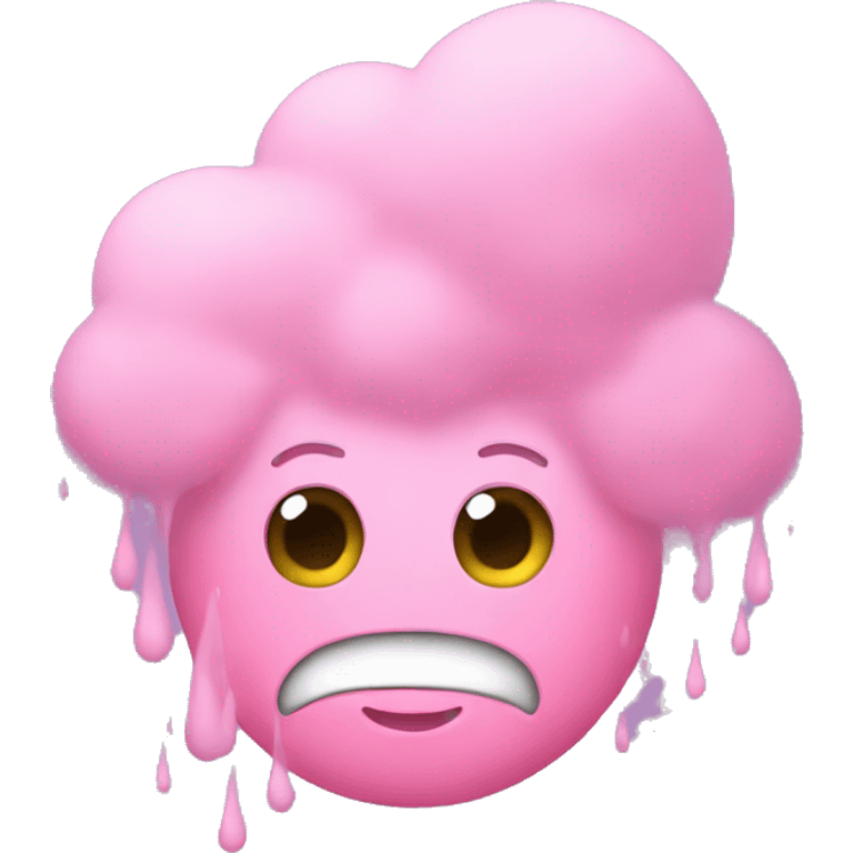 Pink powder emoji