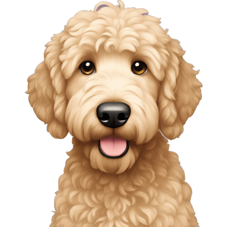 Goldendoodle emoji