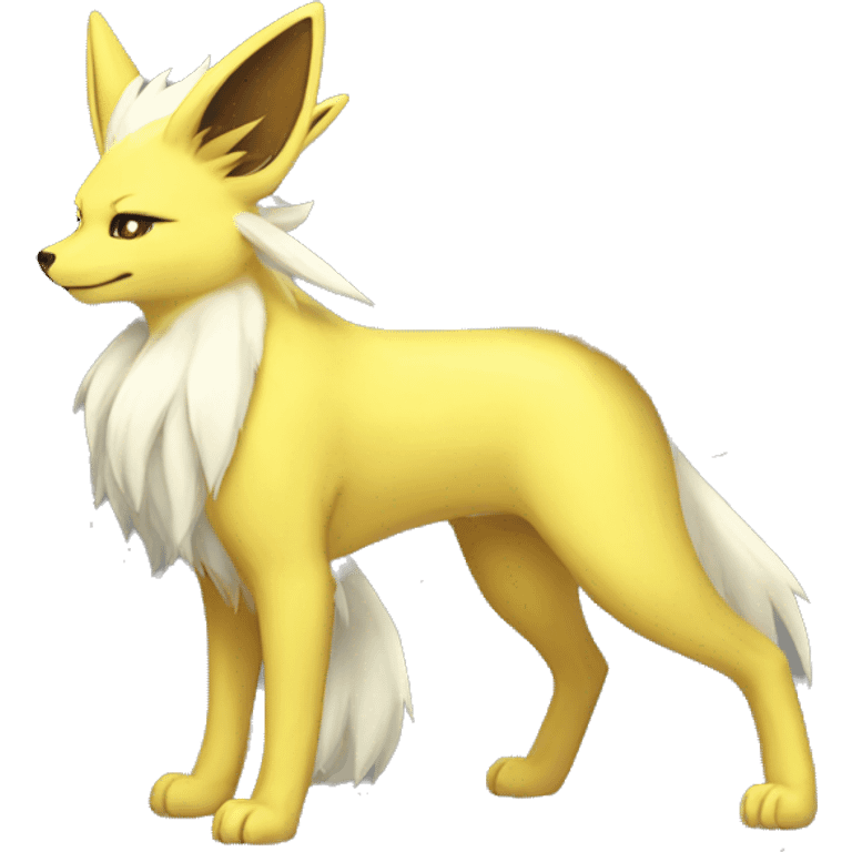 Ninetails-Jolteon full body emoji