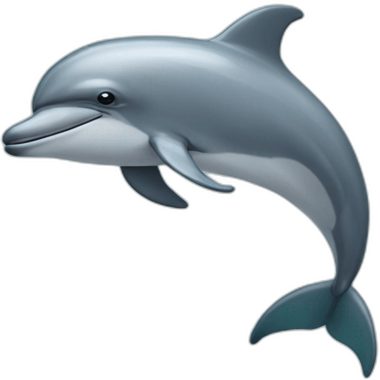 Dolphin with arms emoji