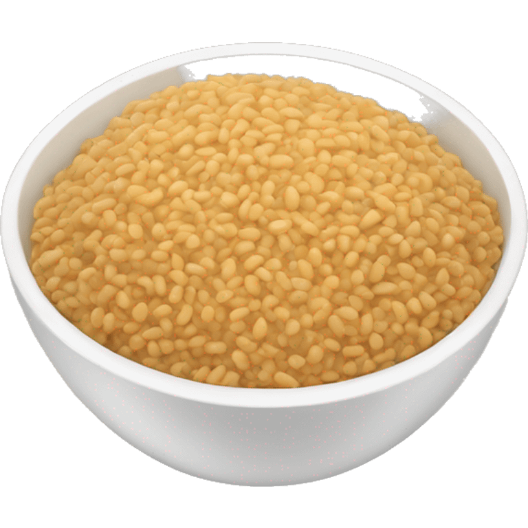 bowl of sesame emoji