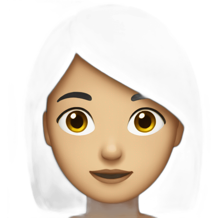 Femme sans habit emoji