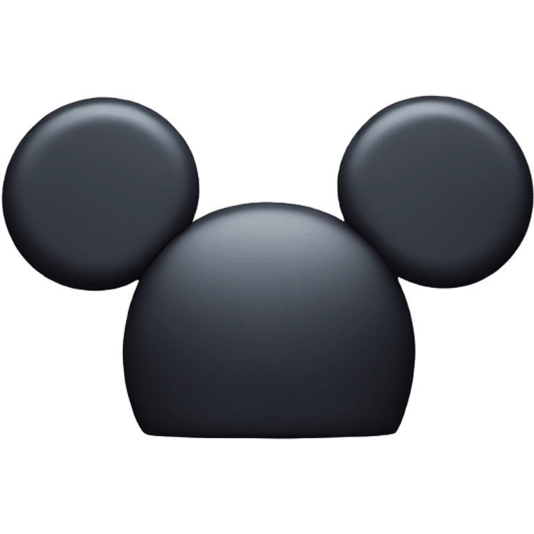 Pastel Mickey Mouse ears  emoji