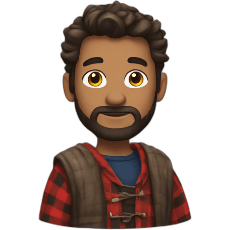 lumberjack in hogwarts robes emoji