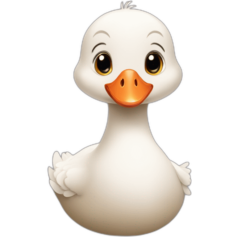 Baby goose emoji