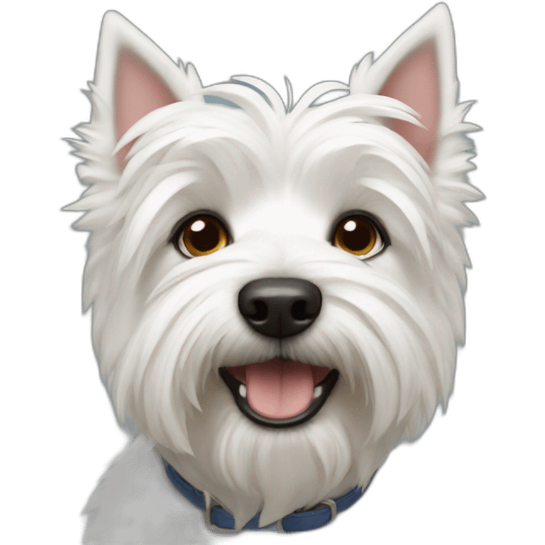 westie dog emoji