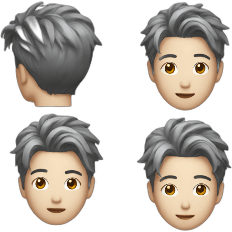 RM from BTS groupe KPOP emoji