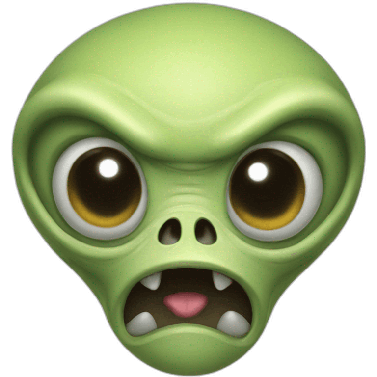 Alien maluco emoji