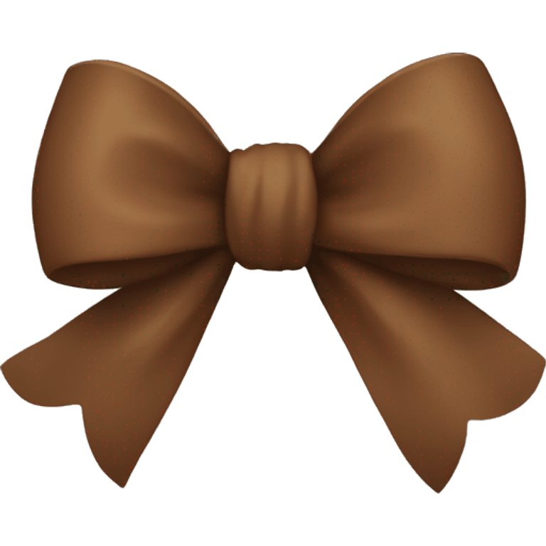 Brown Bow emoji