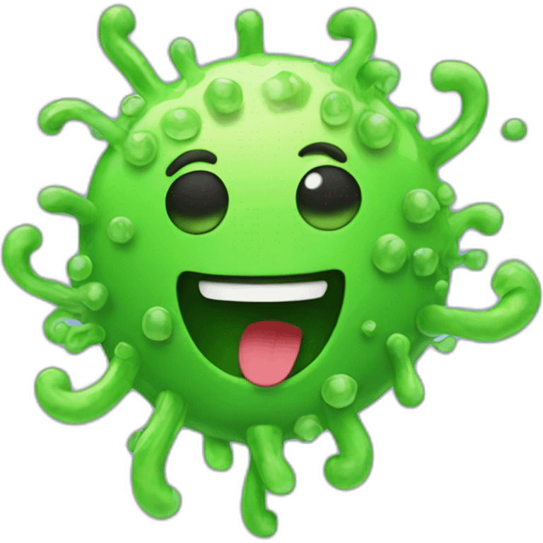 fun bacteria emoji