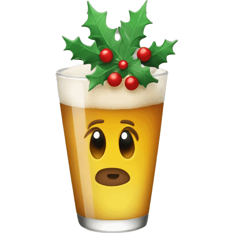 Christmas drinks  emoji