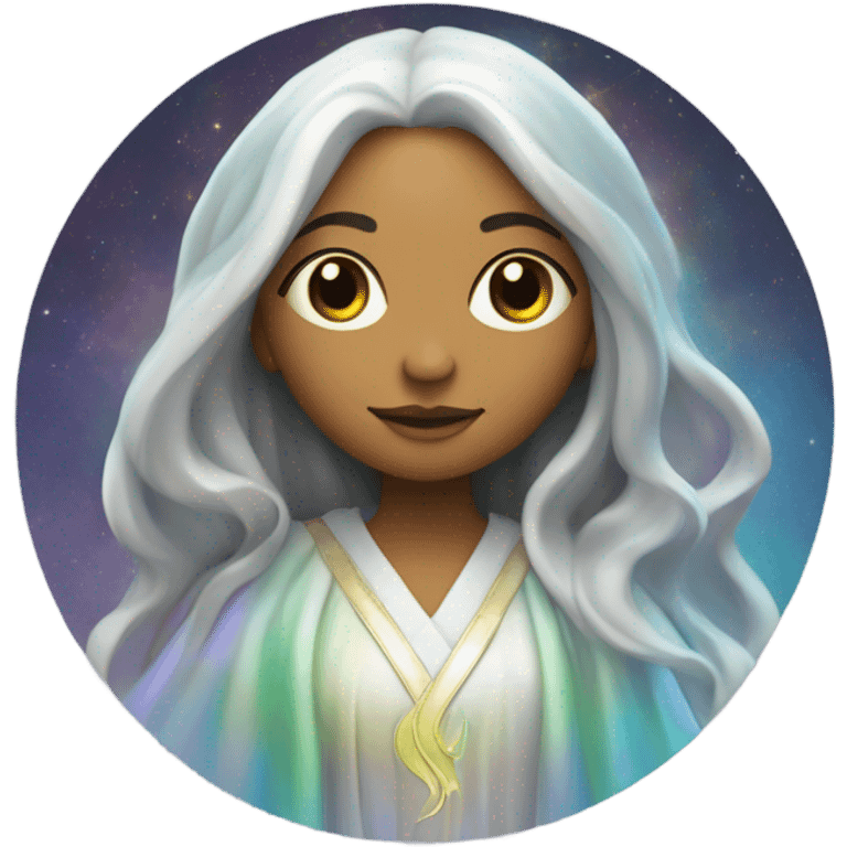 astrology virgo the maiden iridescent  emoji